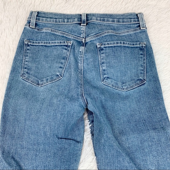 J Brand Alana Ripped-Hem crop Jeans in Project Destruct - Picture 9 of 12